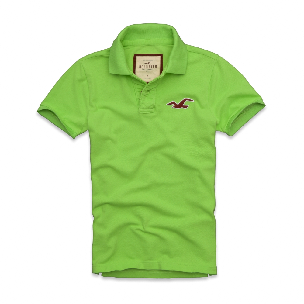 Hollister Hombres Newport Polo Corto Remera HCO4430